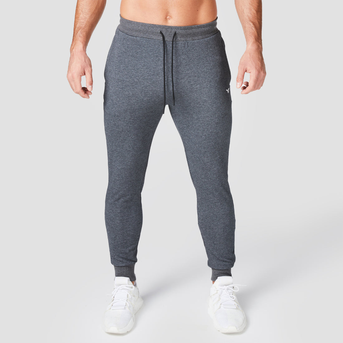 CORE CUFFED JOGGERS - CHARCOAL MARL